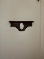 Antieke kapstok met spiegeltje, Gebruikt, Minder dan 100 cm, Hout, Ophalen