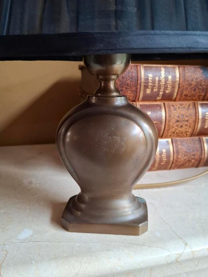 Bronzen Tafellamp Frantzen, Antiek en Kunst, Antiek | Lampen, Ophalen of Verzenden