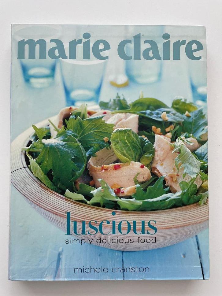 Marie Claire Luscious, Boeken, Kookboeken, Zo goed als nieuw, Voorgerechten en Soepen, Hoofdgerechten, Taart, Gebak en Desserts