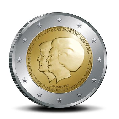 Twee Euro Nederland: Dubbelportret Beatrix Alexander [2013], Postzegels en Munten, Munten | Nederland, Losse munt, Euro's, Koningin Beatrix
