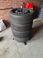 Stalen velgen met winterbanden 195/55 R16 (van Nissan Note), Ophalen, Gebruikt, Velg(en), 16 inch