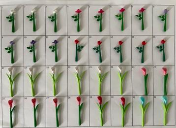 Losse bloemen: rozen en lelies beschikbaar voor biedingen