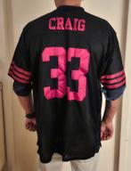 NFL San Francisco Roger Craig 33 Jersey, Maat L, Ophalen, Zo goed als nieuw, Shirt