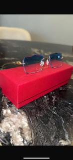 Cartier Bril Panthère diamond cut, Ophalen of Verzenden, Zo goed als nieuw, Blauw, Overige merken