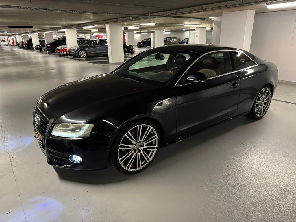 Audi A5 3.2 FSI 195KW Coupe Multitronic 2007 Zwart, Auto's, Audi, Particulier, A5, Benzine, D, Coupé, Automaat, Geïmporteerd, Zwart