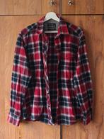 Houthakkers blouse geruit overhemd rood/grijs/wit Esprit - M, Zo goed als nieuw, Esprit, Rood, Halswijdte 39/40 (M)