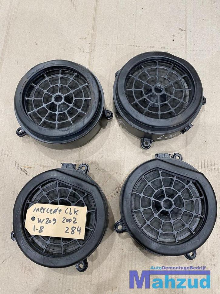 MERCEDES CLK C KLASSE W203 W209 speaker set box coupe cabrio, Auto diversen, Autoradio's, Ophalen of Verzenden