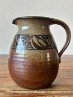 Kan / waterkan / vaas  - keramiek - handgemaakt, Ophalen of Verzenden