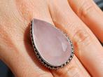 Vanoli 925 zilveren ring met rozenkwarts maat 20,5, Sieraden, Tassen en Uiterlijk, Ringen, Daiva1973@hotmail.com, Vanoli, 20 of groter