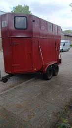 2 paards trailer, Dieren en Toebehoren, Ophalen, Gebruikt, Hout, 2-paards trailer
