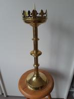 kandelaar, antiek, Ophalen of Verzenden, Koper of Brons
