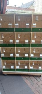 4 x 3 heesakkers kunstof broedkooien 124, Dieren en Toebehoren, Vogels | Hokken en Kooien, Ophalen, Gebruikt, Kunststof, Broedkooi of Kweekkooi