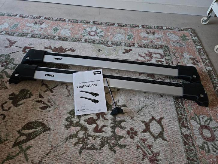 Thule 9581 Wingbar Edge dakdragers, Auto diversen, Dakdragers, Gebruikt, Ophalen of Verzenden