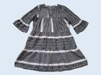 KIDS ONLY zwart witte Ibiza stijl jurk maat 122/128 ~ SJ2084, Meisje, Kids Only, Ophalen of Verzenden, Zo goed als nieuw