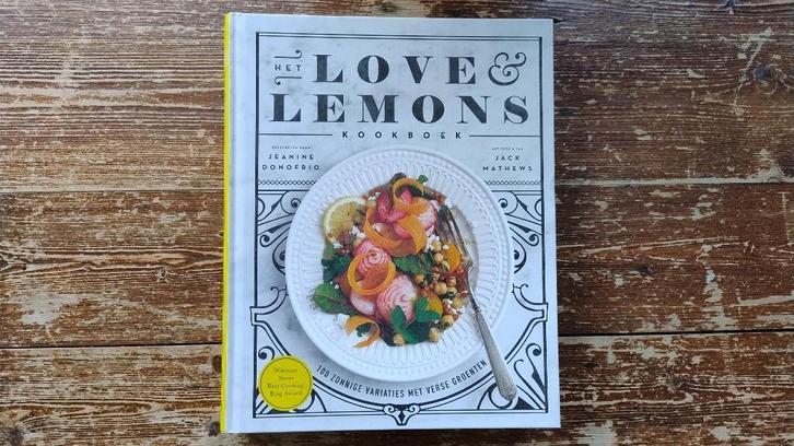 Love & Lemons Kookboek - Jeanine Donofrio & Jack Mathews, Boeken, Kookboeken, Zo goed als nieuw, Gezond koken, Vegetarisch, Verzenden
