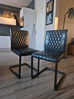 6x Mooie eetkamerstoelen, Ophalen, Zo goed als nieuw, Zwart, Vijf, Zes of meer stoelen