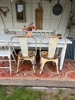 Gratis af te halen: 3x Tolix stoel replica, Tuin en Terras, Tuinsets en Loungesets, Ophalen of Verzenden, Gebruikt, Stoel