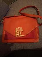 Exclusieve KARL LAGERFELD dames tas, Ophalen of Verzenden, Zo goed als nieuw, Rood, Handtas