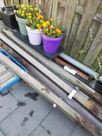 Hardhouten palen 8x, Minder dan 3 meter, Ophalen of Verzenden, Hout, 1 tot 2 meter