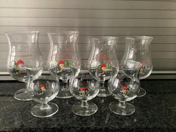 La chouffe en vele andere merken bierglazen beschikbaar voor biedingen