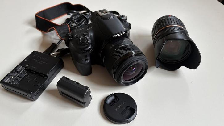 Sony A58 met extra lens, Audio, Tv en Foto, Fotocamera's Digitaal, Gebruikt, Spiegelreflex, Sony, 8 keer of meer, Ophalen of Verzenden