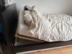 Compleet 2-persoons bed 155x210 incl verstelb. Rugsteun, Huis en Inrichting, Slaapkamer | Bedden, Ophalen, Tweepersoons, 160 cm