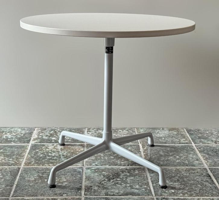 Vitra Eames Contract table Ø 80cm design tafel NIEUWSTAAT, Huis en Inrichting, Tafels | Eettafels, Zo goed als nieuw, 50 tot 100 cm