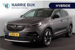 Opel Grandland X 1.6 Turbo Hybrid4 300pk 4x4 Aut 2021 Grijs, Auto's, Opel, Particulier, Grandland X, 360° camera, 4x4, ABS, Achteruitrijcamera