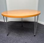Originele Pin Age ‘pin leg’ salontafel, Ophalen, Gebruikt, 50 tot 100 cm, Rond