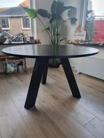 Woood tafel 130cm, Ophalen, Gebruikt, Rond, Vier personen