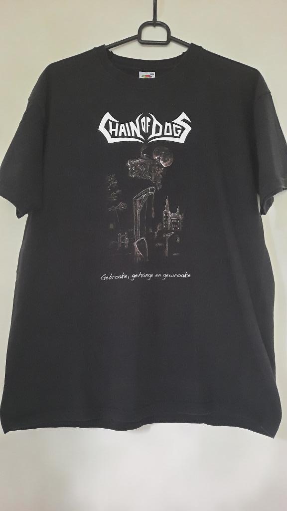 Chain of Dogs Thrash /Folk Metal Band T-Shirt 2010, Kleding | Heren, T-shirts, Gedragen, Maat 48/50 (M), Zwart, Ophalen of Verzenden