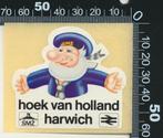 Sticker: SMZ - Stoomvaart Maatschappij Zeeland (2), Verzenden, Zo goed als nieuw, Bedrijf of Vereniging