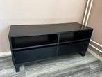 Tv kast zwart vida-XL, Ophalen, Gebruikt, 50 tot 100 cm, Minder dan 100 cm