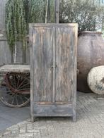 Kast old grey, Huis en Inrichting, Kasten | Kledingkasten, Ophalen, Teakhout, 50 tot 100 cm, 150 tot 200 cm
