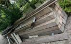 DUGLAS HOUTEN BALKEN, Tuin en Terras, Haardhout, 3 tot 6 m³, Ophalen of Verzenden, Overige houtsoorten, Blokken