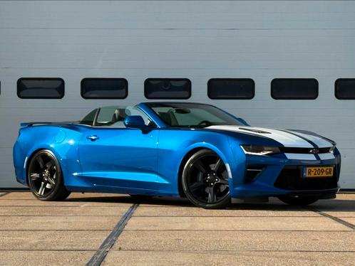 Chevrolet Camaro SS | 6.2 V8 | 79d km | Als Nieuw |, Auto's, Chevrolet, Bedrijf, Camaro, Benzine, Cabriolet, Handgeschakeld, Blauw