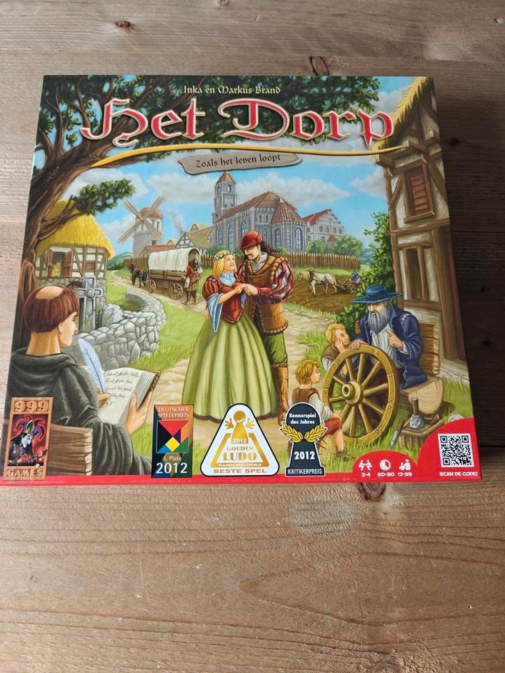 Het Dorp, Hobby en Vrije tijd, Gezelschapsspellen | Kaartspellen, Zo goed als nieuw, Ophalen of Verzenden