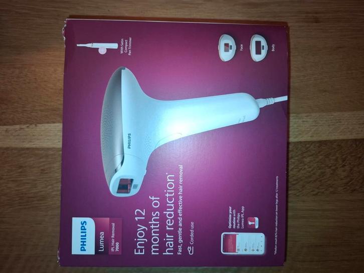 Philips Lumea 7000 serie, Witgoed en Apparatuur, Persoonlijke-verzorgingsapparatuur, Zo goed als nieuw, Scheren en Epileren, Ophalen of Verzenden