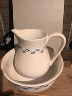 Lampet stel wit met blauw, Ophalen