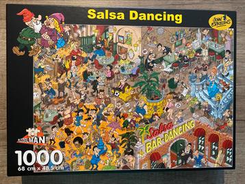 Salsa dancing puzzel 1000 stukjes beschikbaar voor biedingen