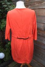 Jurk oranje Caroline Biss mt 46 Vaste prijs AANBIEDING, Maat 46/48 (XL) of groter, Oranje, Ophalen of Verzenden, Zo goed als nieuw