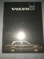 folder Volvo 760 GLE Nederlands, Ophalen of Verzenden, Zo goed als nieuw, Volvo