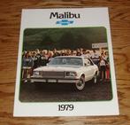 1979 Chevrolet Malibu Brochure USA, Gelezen, Chevrolet, Ophalen of Verzenden