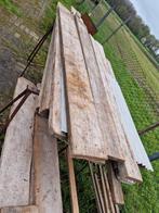 Gebruikte steigerplanken, Doe-het-zelf en Verbouw, Plank, Gebruikt, Steigerhout, 25 tot 50 mm