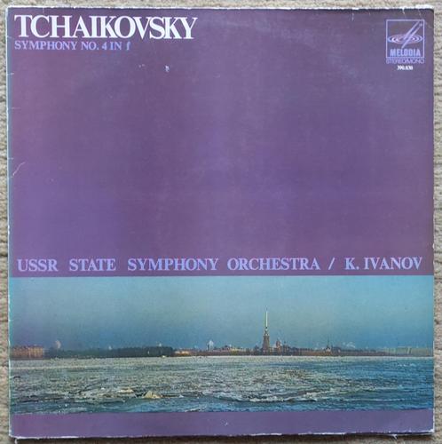 Tchaikovsky – Symphony no 4 in f, Cd's en Dvd's, Vinyl | Klassiek, Zo goed als nieuw, Romantiek, Orkest of Ballet, 12 inch, Ophalen of Verzenden