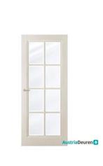 Glazen binnendeur opdek Austria Naarden 78 x 231,5, Ophalen, 80 tot 100 cm, 215 cm of meer, Binnendeur