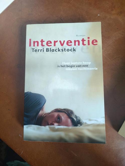 Terri Blackstock - Interventie, Boeken, Literatuur, Gelezen, Ophalen of Verzenden