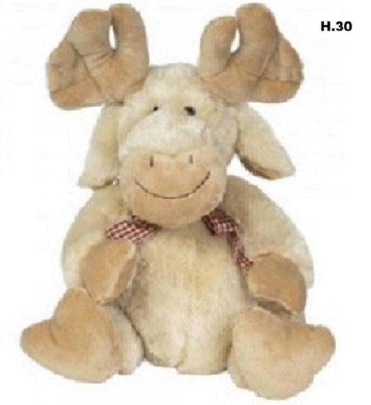 Rendier Rudolf hert knuffel Fluffy Stuff, Kinderen en Baby's, Speelgoed | Knuffels en Pluche, Nieuw, Verzenden