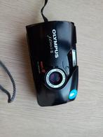 Olympus Epic MJU II
35 mm lens., Audio, Tv en Foto, Fotocamera's Analoog, Ophalen of Verzenden, Gebruikt, Compact, Olympus