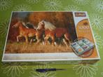 Nieuw in seal: Horses / Paarden - 3000 st - Trefl puzzel, Ophalen of Verzenden, Meer dan 1500 stukjes, Nieuw, Legpuzzel